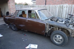 Rover P6 Hanging panels