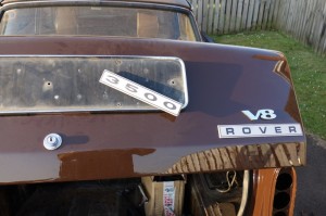 Rover P6 Boot Badges in wrong places